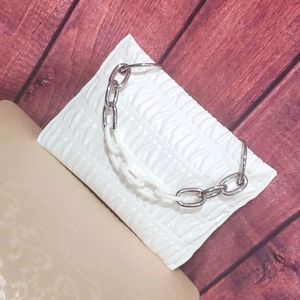 Beautiful woman clutches